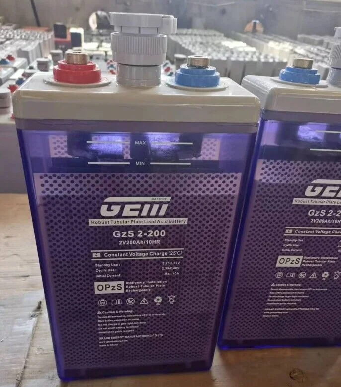 GEM Battery I OPzS batteries 2V-150AH for Solar/Wind-Power/Telecome systems