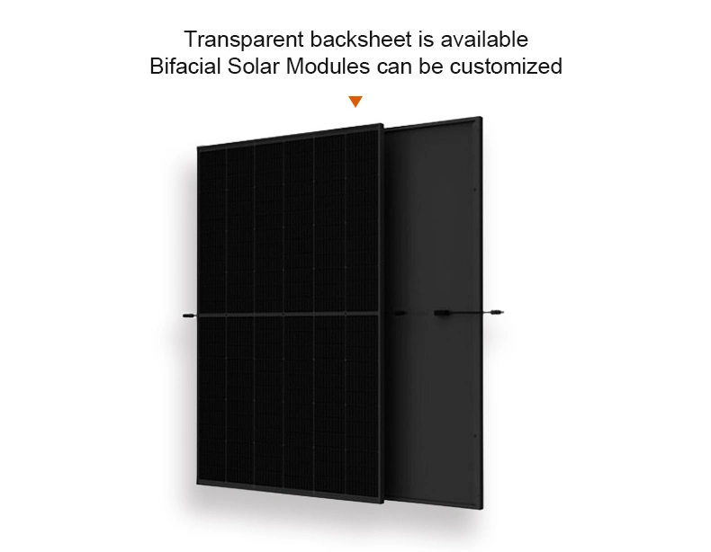 Yingli Solar Panels All Black Generator Household Solar Panel Photovoltaic Panel Complete Set of Small Outdoor High-Power Generators