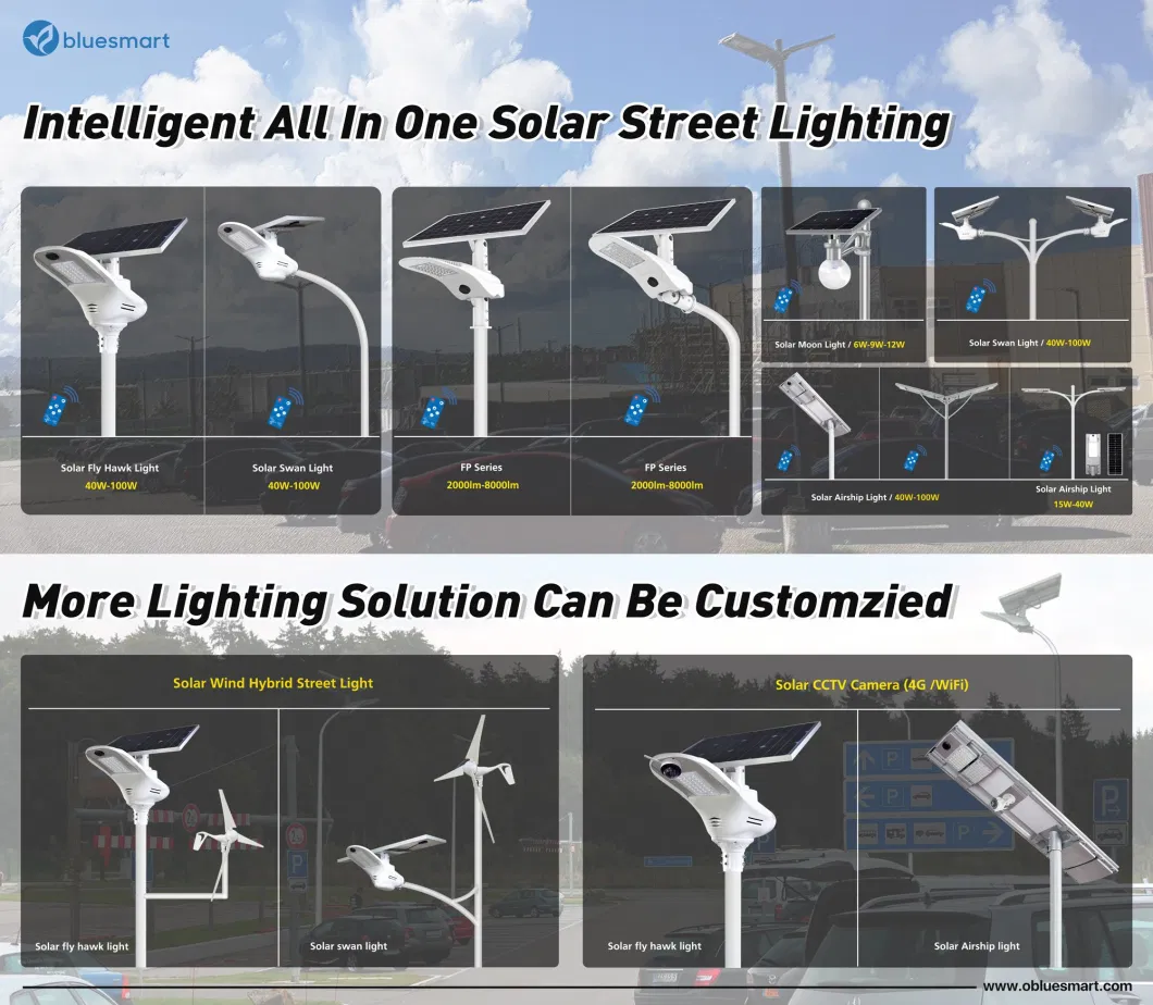 60W All-in-One Fp Series Solar Street Light